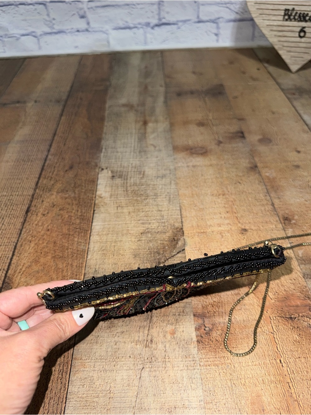 Vanessa beaded evening bag - Picture 6 of 13